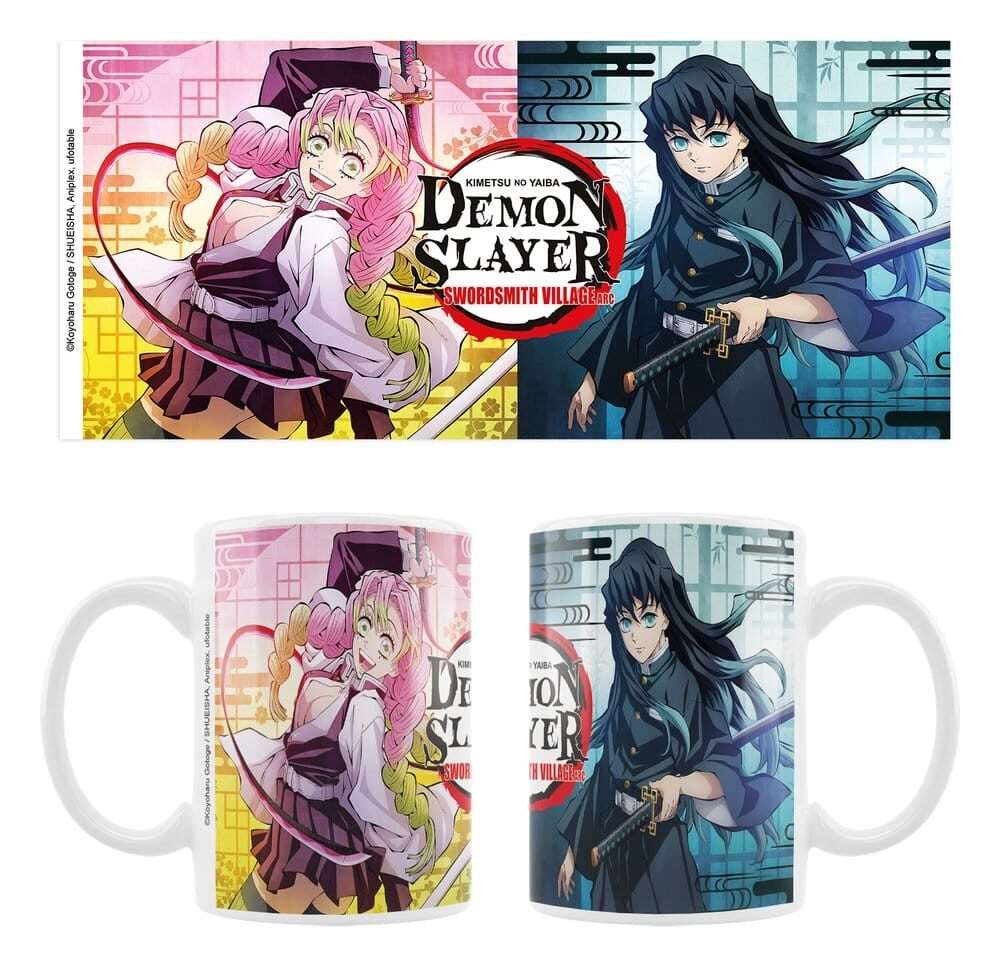 Demon Slayer: Kimetsu No Yaiba Tazza Mitsuri & Muichiro Sakami Merchandise