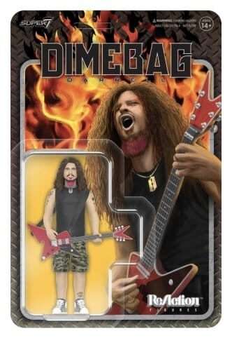Dimebag Darrell ReAction Action Figure Wave 01 Dimebag Darrell Culprit Super7
