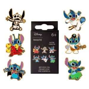 Disney By Loungefly Enamel Pins Blind Box Web Stitch  Loungefly