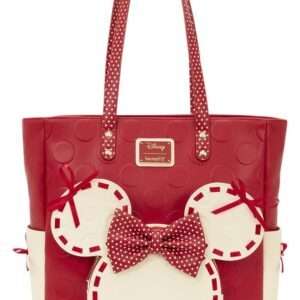 Disney By Loungefly Tela Borsa Portatutto Minnie Mouse Rock The Dots Loungefly
