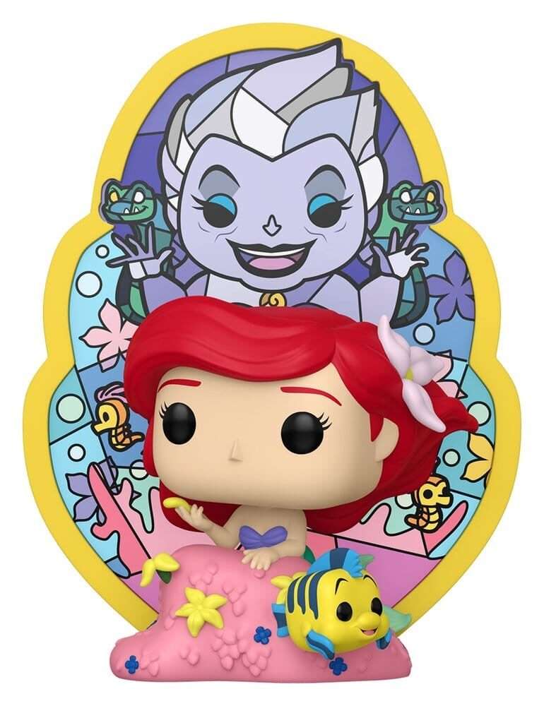 Disney Pop! Deluxe Vinile Figura Ariel(glass) 9 Cm Funko