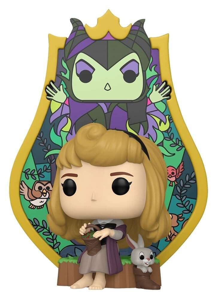 Disney Pop! Deluxe Vinile Figura Aurora(glass) 9 Cm Funko
