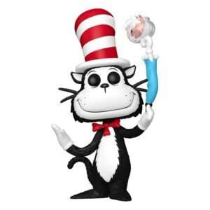 Dr. Seuss Pop! Plus Tv Figura Cat In The Cappello 9 Cm Funko