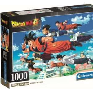 Dragon Ball Jigsaw Puzzle Flying (1000 Pezzi) Clementoni