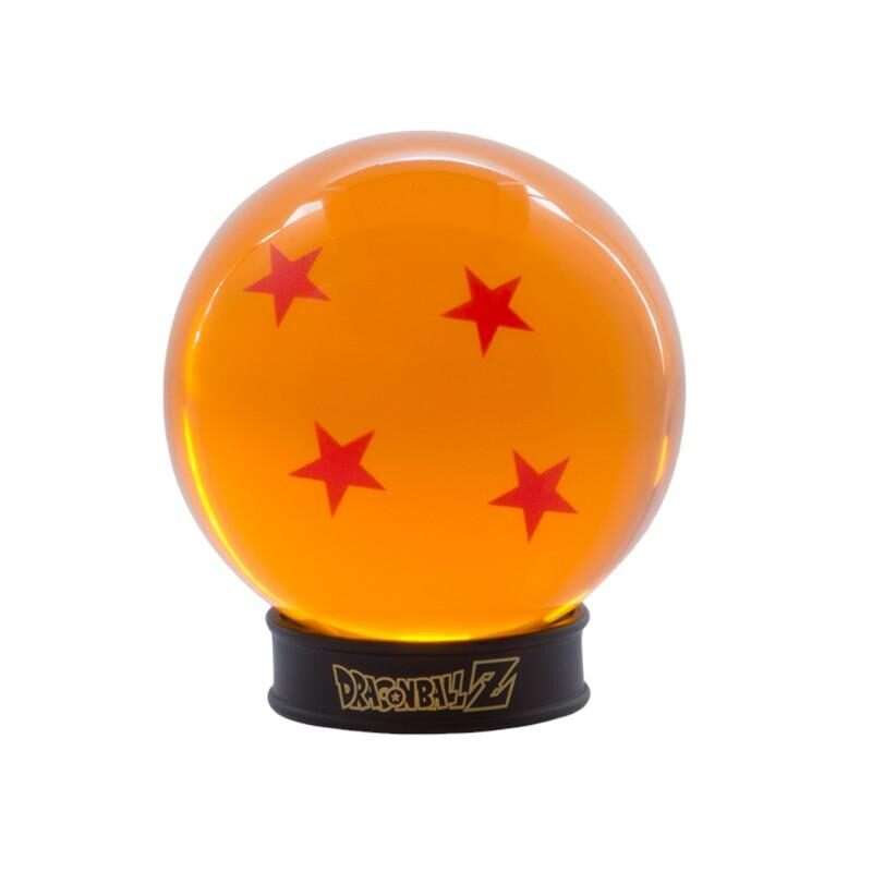 Dragon Ball Replica Sfera del Drago 4 Stelle 7,5 cm + Base AbyStyle