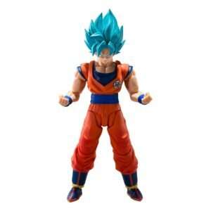 Dragon Ball Super S.h.figuarts Action Figura Super Saiyan God Super Son Guko (blue Power Transcending Limits) 15 Cm Bandai
