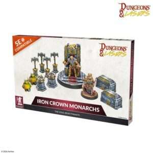 DUNGEONS & LASERS IRON CROWN MONARCHS Miniature E Modellismo ARCHON GAMES