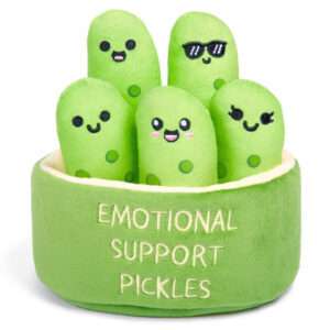 Emotional Support Pickles Peluche Toys Just Play