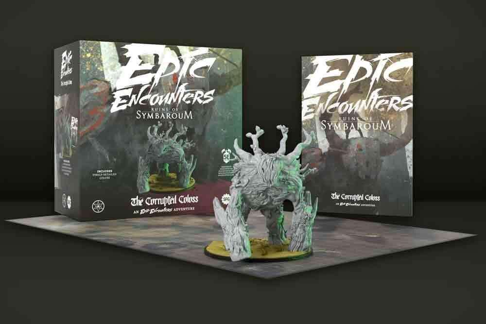 Epic Encounters Symbaroum Miniatura The Corrupted Colossus Steamforged Games