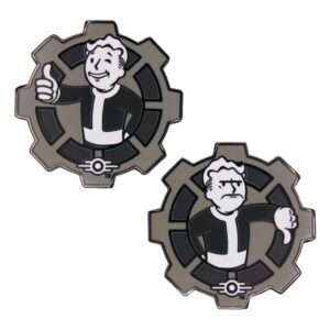 Fallout Collectable Coin Decision Black & White Edizione Limitata Fanattik