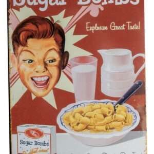 Fallout Metal Sign Sugar Bombs Trick Or Treat Studios