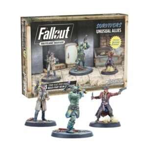 FALLOUT WASTELAND WARFARE SURVIVORS UNUSUAL ALLIES Miniature E Modellismo MODIPHIUS