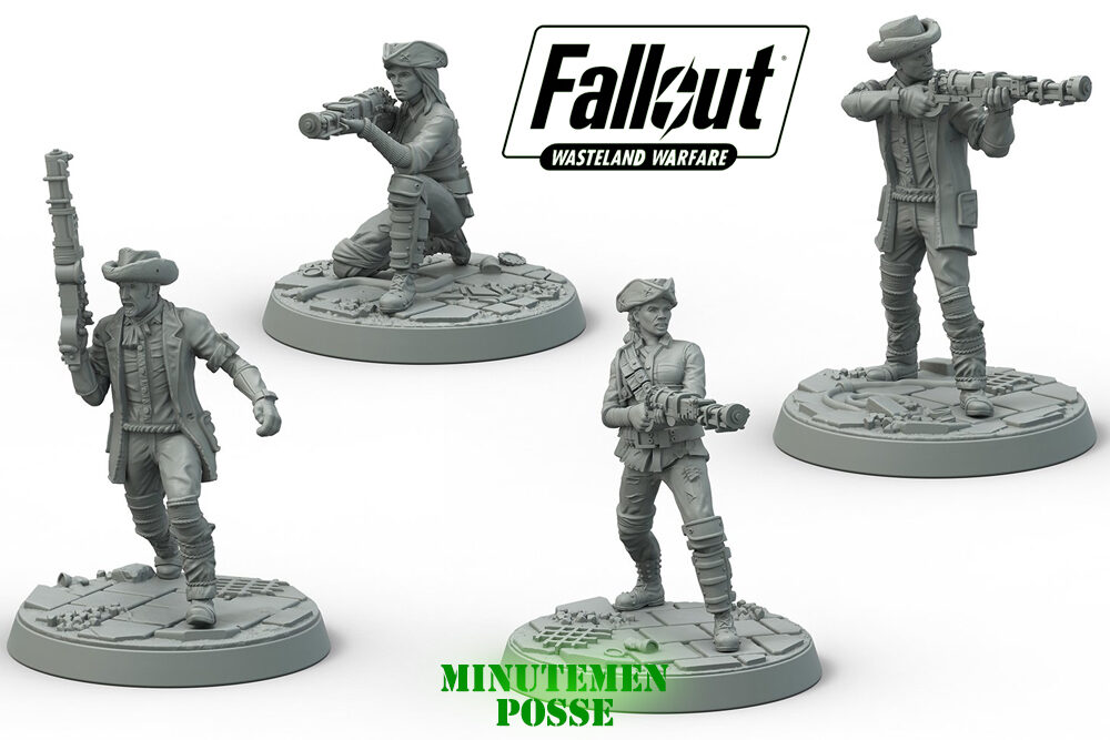 FALLOUT WW SURVIVORS MINUTEMEN POSSE GIOCO DA TAVOLO MODIPHIUS