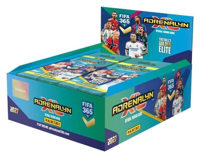 FIFA 365 Adrenalyn XL 2027 Trading Cards Fat Pack Panini