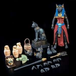 Figura Obscura Actionfigur Bastet Black & Red Four Horsemen Toy Design