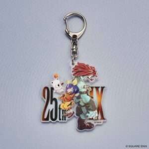 Final Fantasy Ix Acrylic Portachiavi 25th Anniversary Eiko & Salamander Square-enix