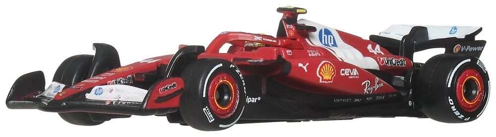 Formula 1 Hot Wheels Premium Die-Cast Vehicle 1/64 Team Ferrari: Driver 1 Mattel