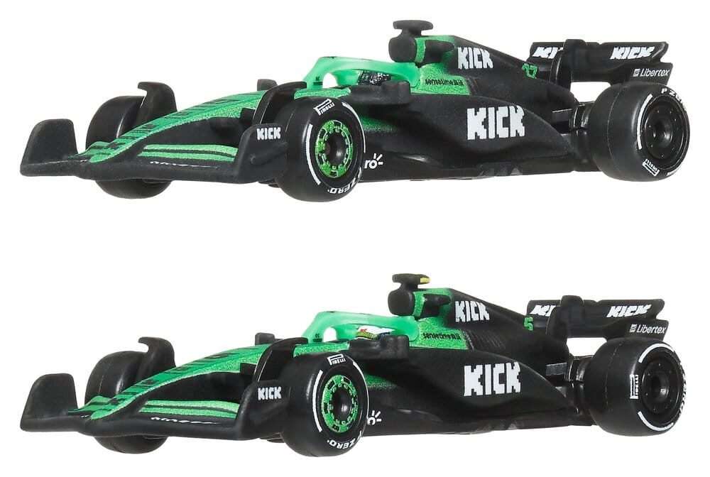 Formula 1 Hot Wheels Premium Die-Cast Vehicles 2-Pack 1/64 KICK Sauber Team Mattel