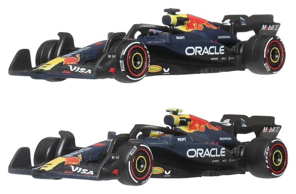 Formula 1 Hot Wheels Premium Die-Cast Vehicles 2-Pack 1/64 Oracle Red Bull Racing Mattel