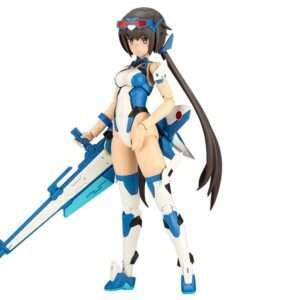 Frame Arms Girl Plastica Model Kit Stylet Swimsuit Blue Impulse Color Ver. 16 Cm Kotobukiya