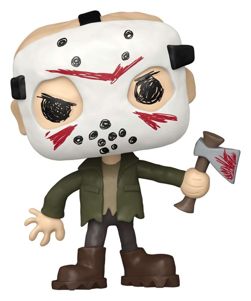 Friday The 13th Pop! Movies Vinile Figura Doodles- Jason 9 Cm Funko