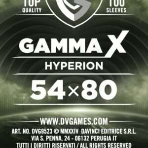 Gamma X Bustine Protettive Hyperion 54 x 80 mm 100pz Dv Giochi