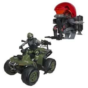 G.I. Joe Classified Series Action Figure & Vehicle Set Snake Eyes & Varmint ATV Vs. Stealth Viper & Cobra Stealth Flight Pod