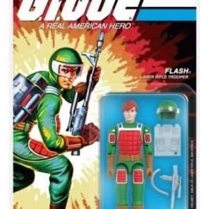 Gi Joe Reaction+ Action Figura Wave 07 Flash (comic) 10 Cm Super7