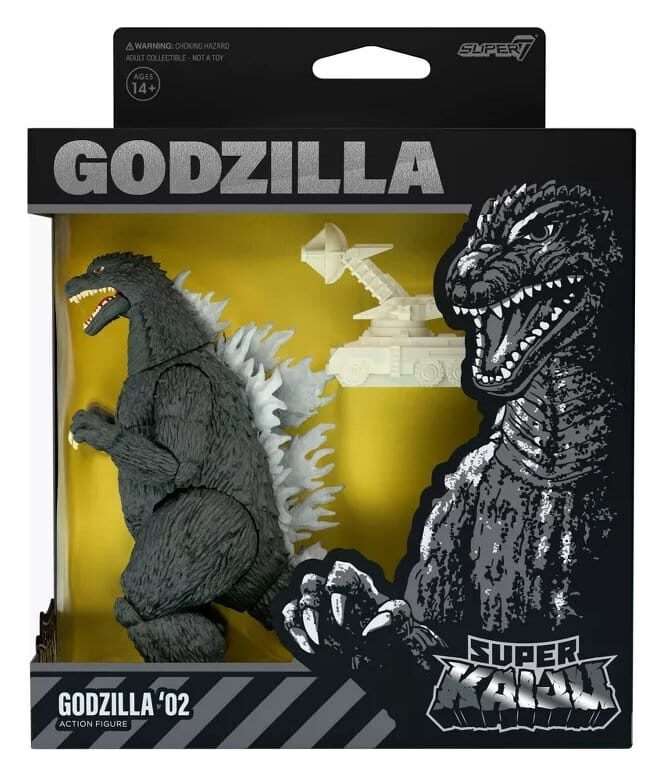 Godzilla Toho Super Kaiju Action Figure Wave 03 Godzilla '02 Super7