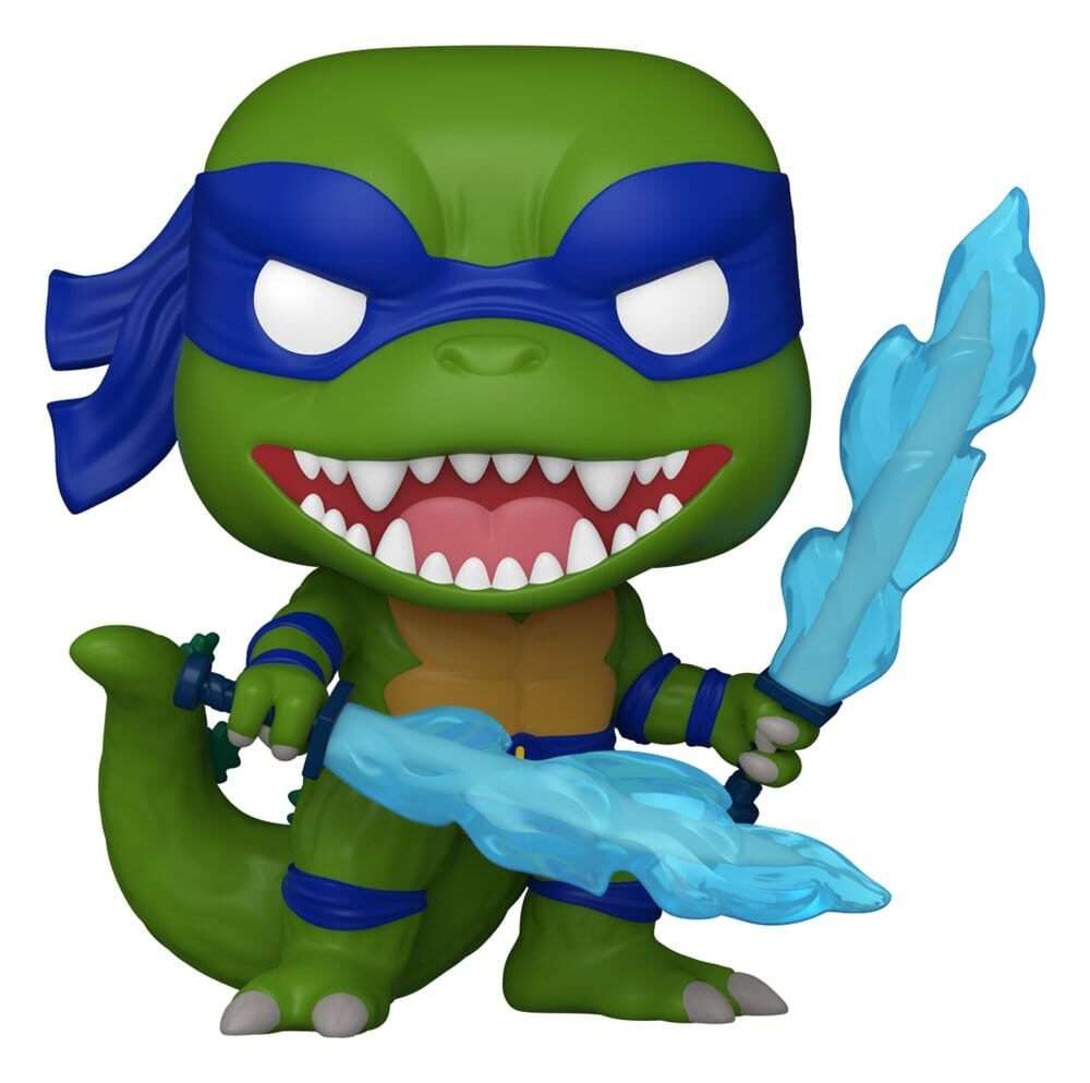 Godzilla X Turtles Pop! Animation Vinile Figura Leonardo X Godzilla 9 Cm Funko