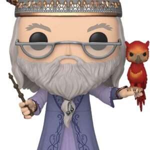Harry Potter Pop! Film Figure Vinile Albus Silente con Fenice 25 Cm Funko