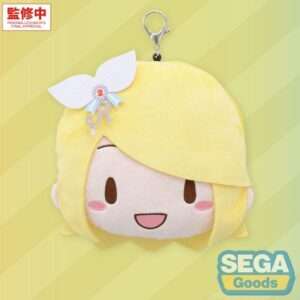 Hatsune Miku: Coloful Stage! Peluche Portachiavi Kagamine Rin Stage Sekai 15 Cm Sega