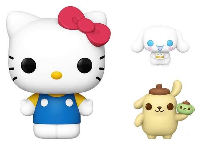 Hello Kitty Super Sized Jumbo POP! Vinyl Figure 3-Pack Bundle 25 Cm Funko