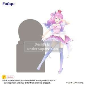 Hololive Production Hikkake Pvc Statua Himemori Luna 10 Cm Furyu