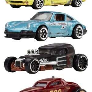 Hot Wheels Silver Series Die-Cast Vehicles 1/64 Vintage 979K Mattel