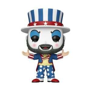 House Of 1000 Corpses Pop! Plus Vinile Figura Capt. Spaulding 9 Cm Funko