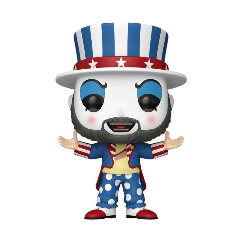 House Of 1000 Corpses Pop! Plus Vinile Figura Capt. Spaulding 9 Cm Funko