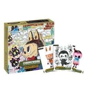 How2work Labubu Collectible Chrome Trading Cards The Monsters Series 3  How2Work