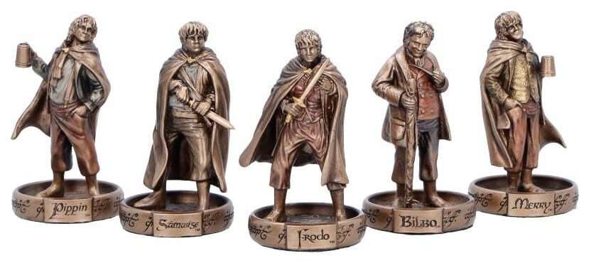 Il Signore Degli Anelli Mini Figures Lo Hobbits Of The Shire 7 Cm Nemesis Now