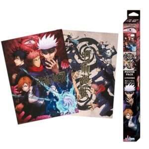 Jujutsu Kaisen - Set 2 Posters Chibi 52x38 - Gruppi e scuole - Abystyle