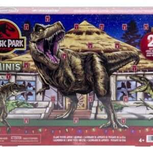 Jurassic Park Minis Advent Calendar Island Visitor Mattel