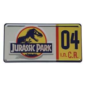 Jurassic Park Replica 1/1 Dennis Nedry License Piatto Fanattik