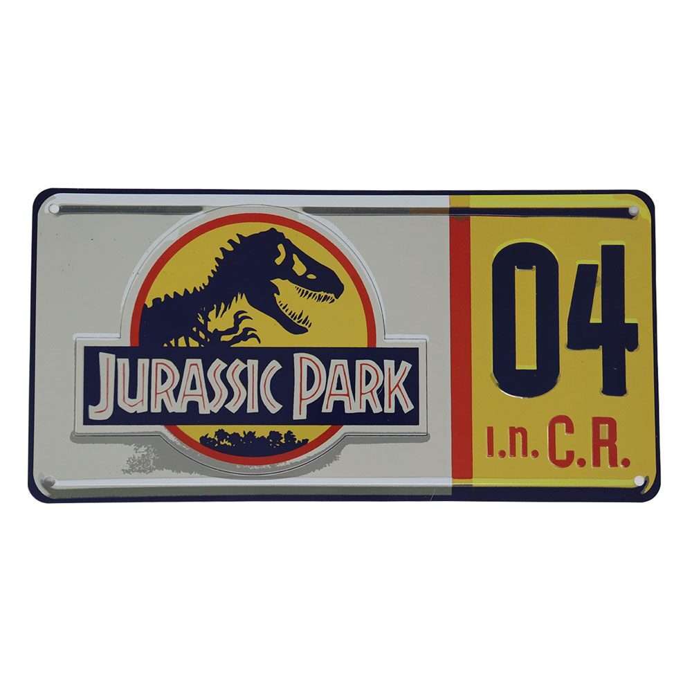 Jurassic Park Replica 1/1 Dennis Nedry License Piatto Fanattik