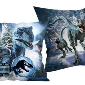 Jurassic World Pillow Jurrasic World Blue 40 X 40 Cm Halantex