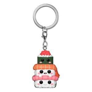 Kawaii Foodies Pocket Pop! Vinile Portachiavis 4 Cm Sushi Stack Funko