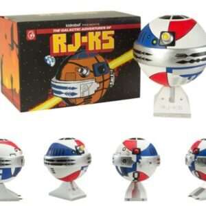 RJ-K5 Astrofresh Basketball Droyd Hype All Star Ed 22 Cm Kidrobot Scatola Rovinata