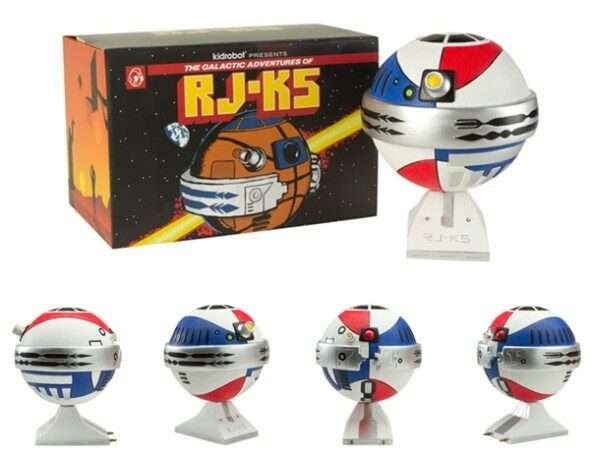 RJ-K5 Astrofresh Basketball Droyd Hype All Star Ed 22 Cm Kidrobot Scatola Rovinata
