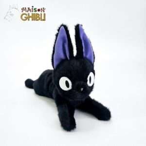 Kiki's Delivery Service Funwari Plush Figure Jiji Laying S 38 Cm Sun Arrow