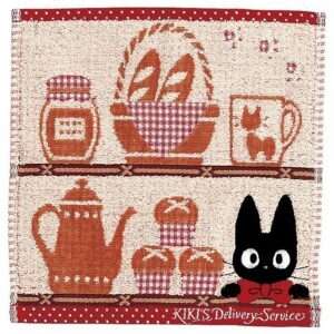 Kiki's Delivery Service Mini Asciugamano Jiji 25 X 25 Cm Marushin