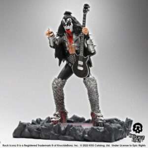 Kiss Rock Iconz Statua The Demon (destroyer) 22 Cm Knucklebonz